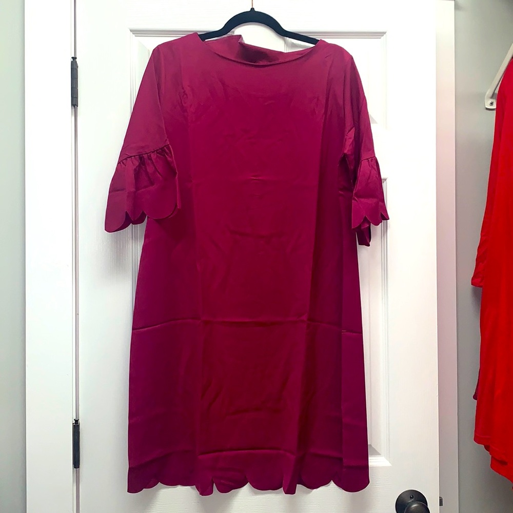 Scoop Neck Dress